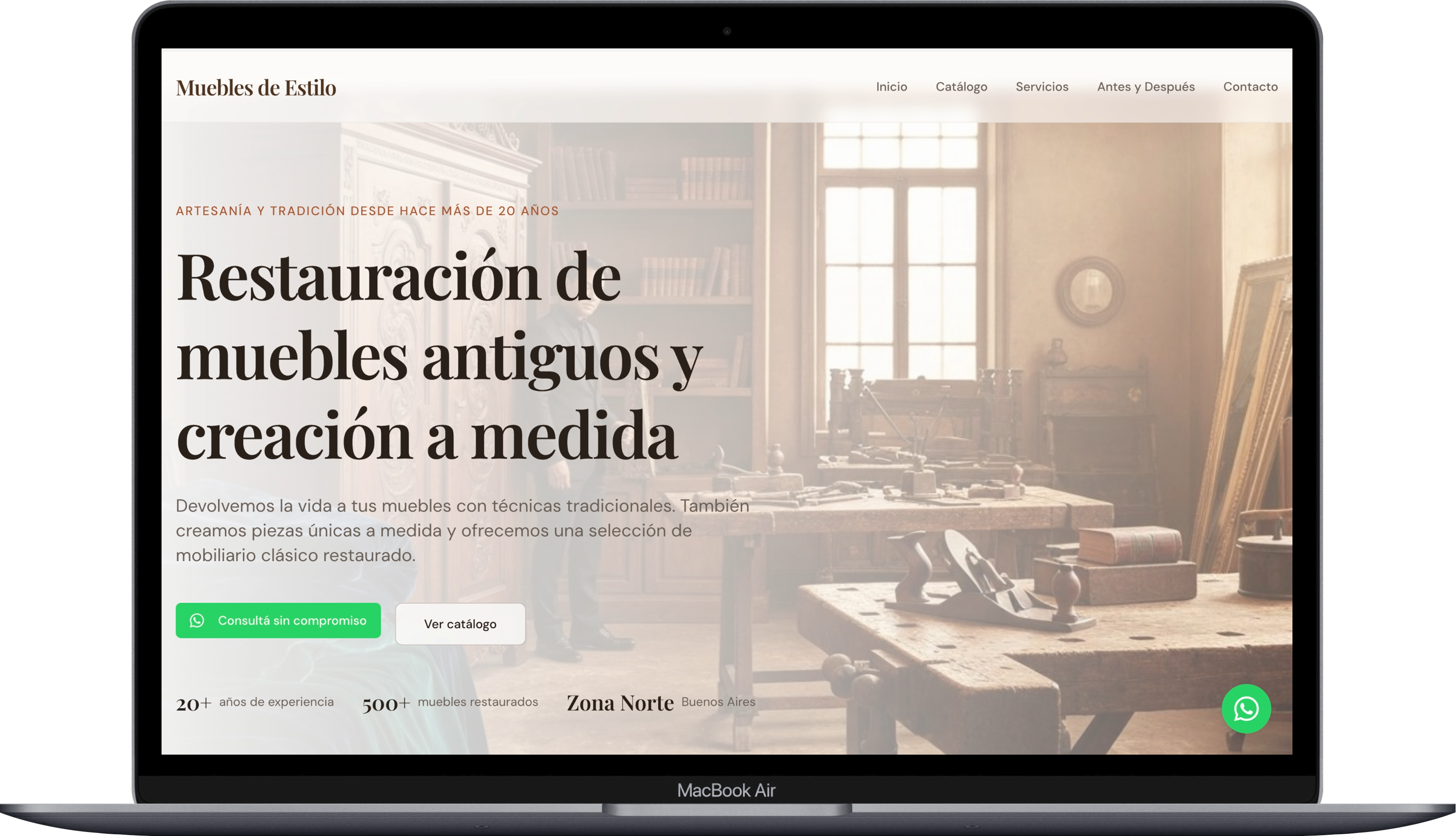 Muebles de Estilo Antiguo Screenshot 1