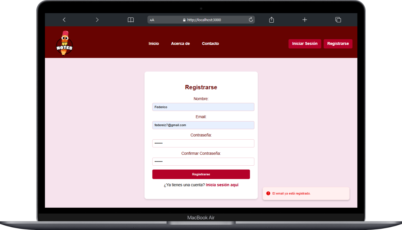 VFnotes Screenshot 4